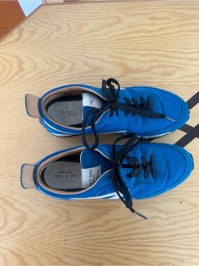 Rag and Bone Retro Runner Women’s 37 Women Casual Lace-Up Sneakers. Blue/white.